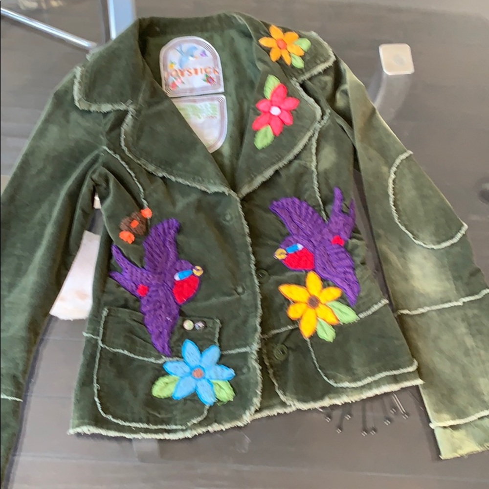 Joystick corduroy blazer